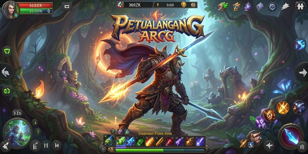 Tampilkan gameplay ARPG mendebarkan dari 369ZK.
