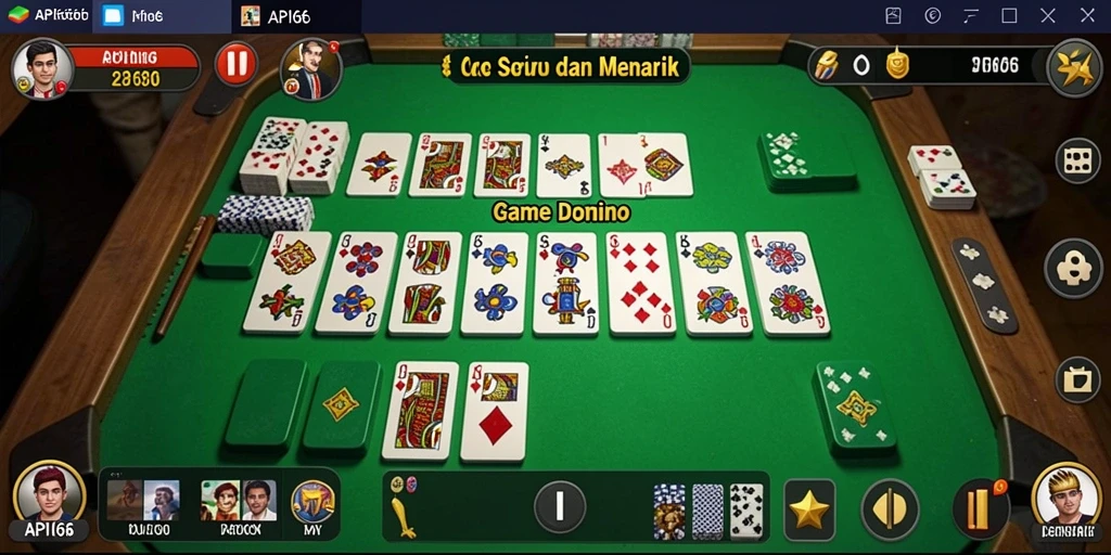Screenshot gameplay seru dari API66 yang menunjukkan momen menegangkan.