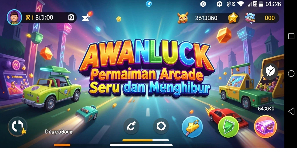 Screenshot gameplay AWANLUCK yang menunjukkan aksi seru dan tantangan menarik.