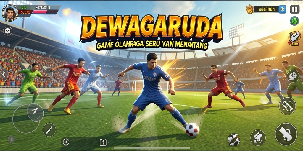 Tampilkan aksi seru dari gameplay DEWAGARUDA dalam olahraga.
