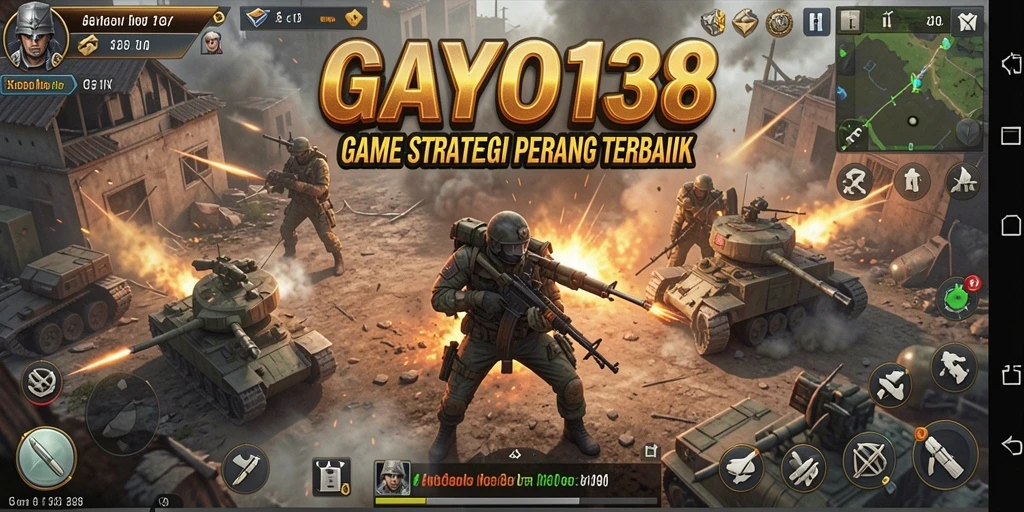 Tampilan gameplay seru di GAYO138 dengan pertempuran yang mendebarkan.
