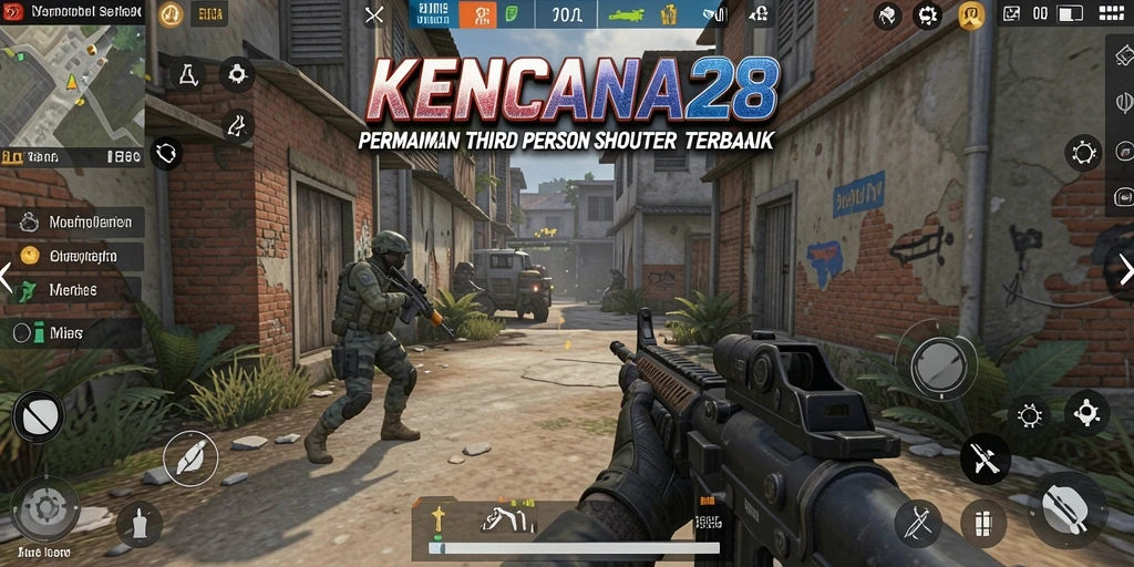 Tampilan gameplay KENCANA28 dengan pertempuran yang mendebarkan.