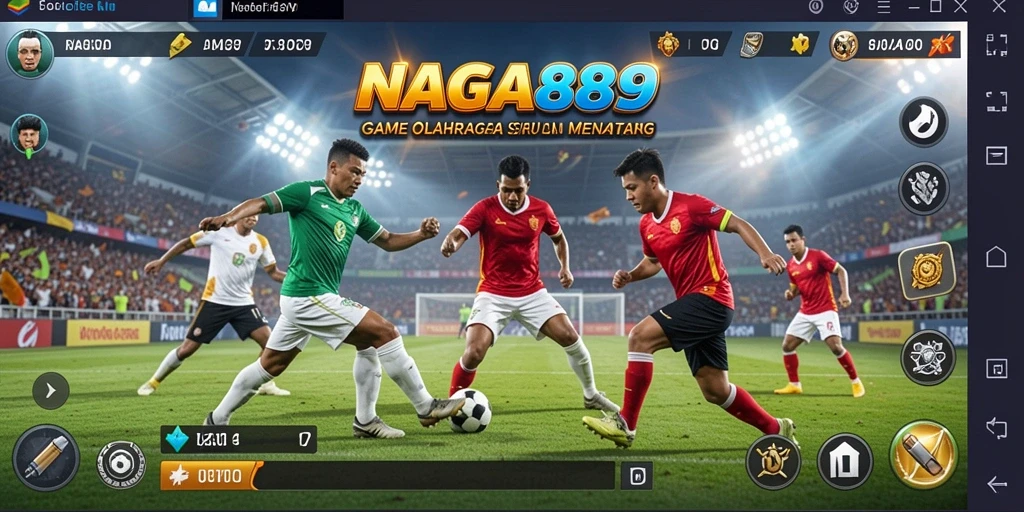 Tampilan gameplay seru dalam NAGA889 dengan berbagai pilihan olahraga.