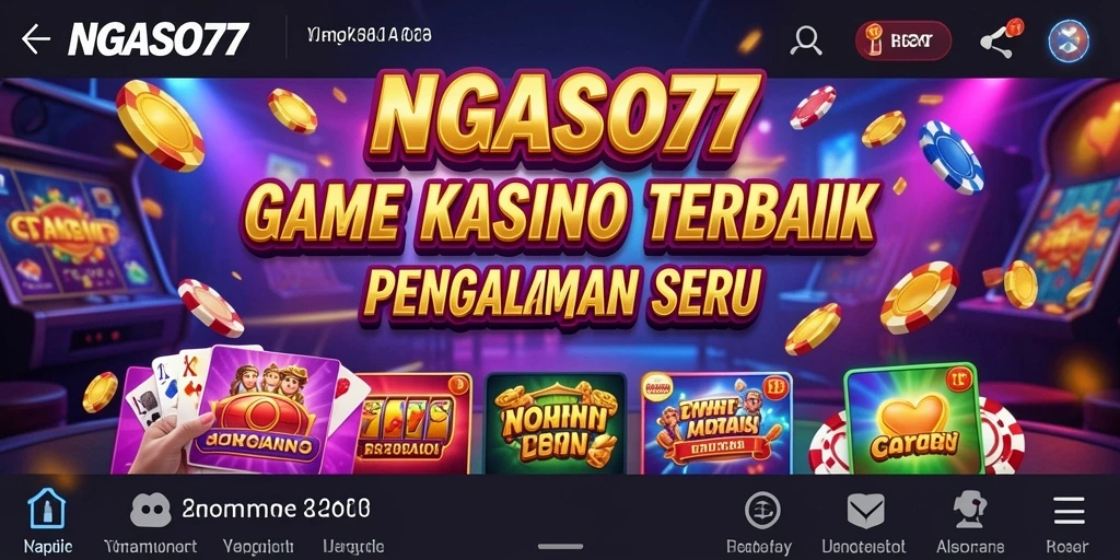 Tampilan layar utama NGASO77 dengan gameplay yang menarik.
