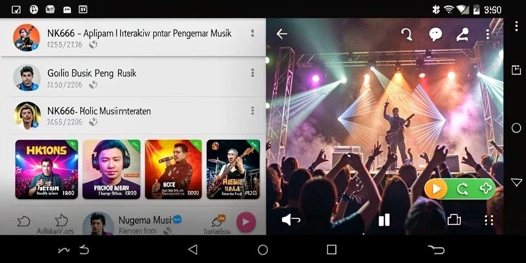 Screenshot NK666 menampilkan gameplay interaktif yang seru.