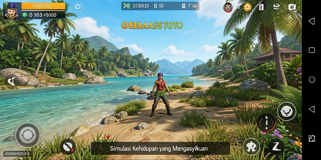 Tampilan menarik dari gameplay ORMASTOTO yang menampilkan simulasi yang mendalam.