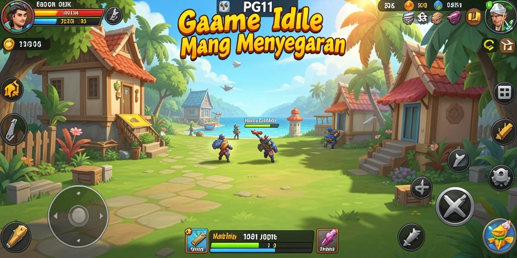 Screenshot PG11 menampilkan gameplay santai dan seru.