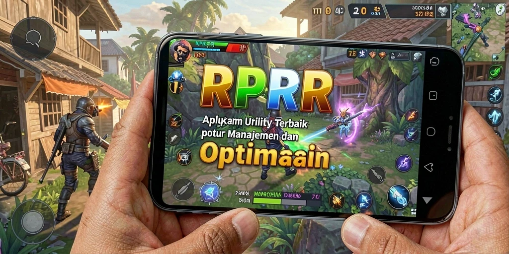 Screenshot utama RPRR menampilkan antarmuka aplikasi Utility yang intuitif.