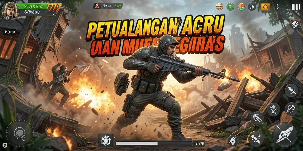 Gameplay STAKE779 yang penuh aksi dan tantangan.