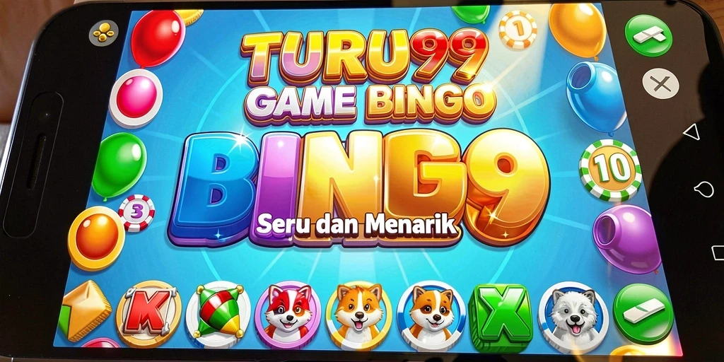 Tangkapan layar TURU99 menampilkan pengalaman bermain Bingo yang seru.