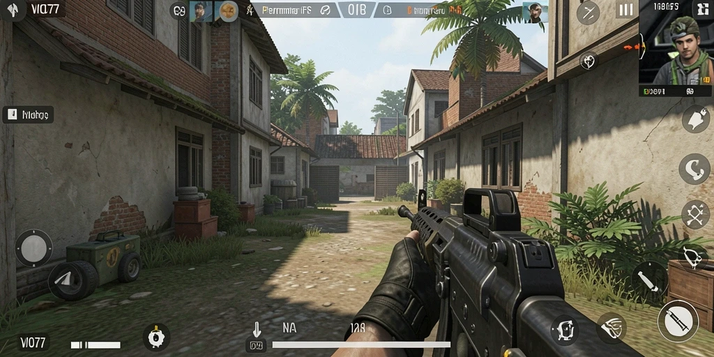 Gameplay menembak seru di VIO77 yang memacu adrenalin.