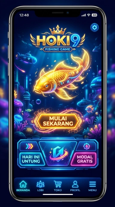 Tampilan antarmuka Hoki9 yang bersih dan mudah digunakan.